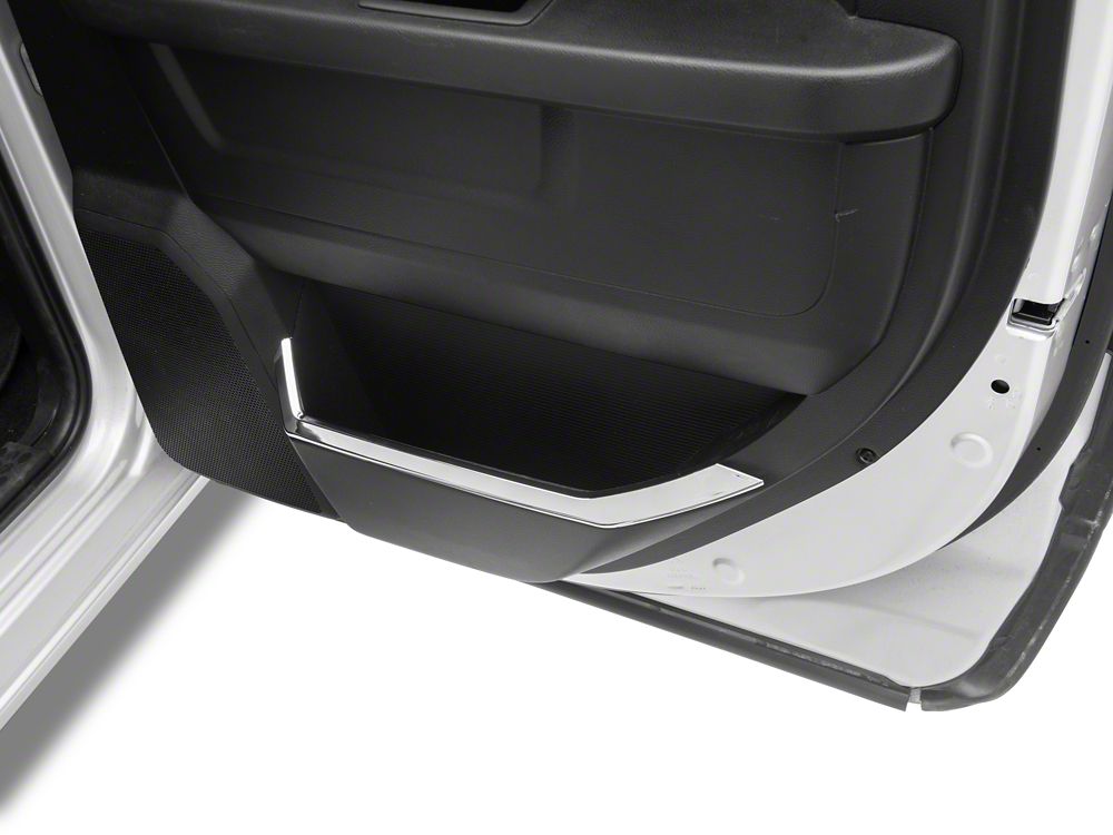 RedRock Door Storage Compartment Trim; Chrome (09-18 RAM 1500)