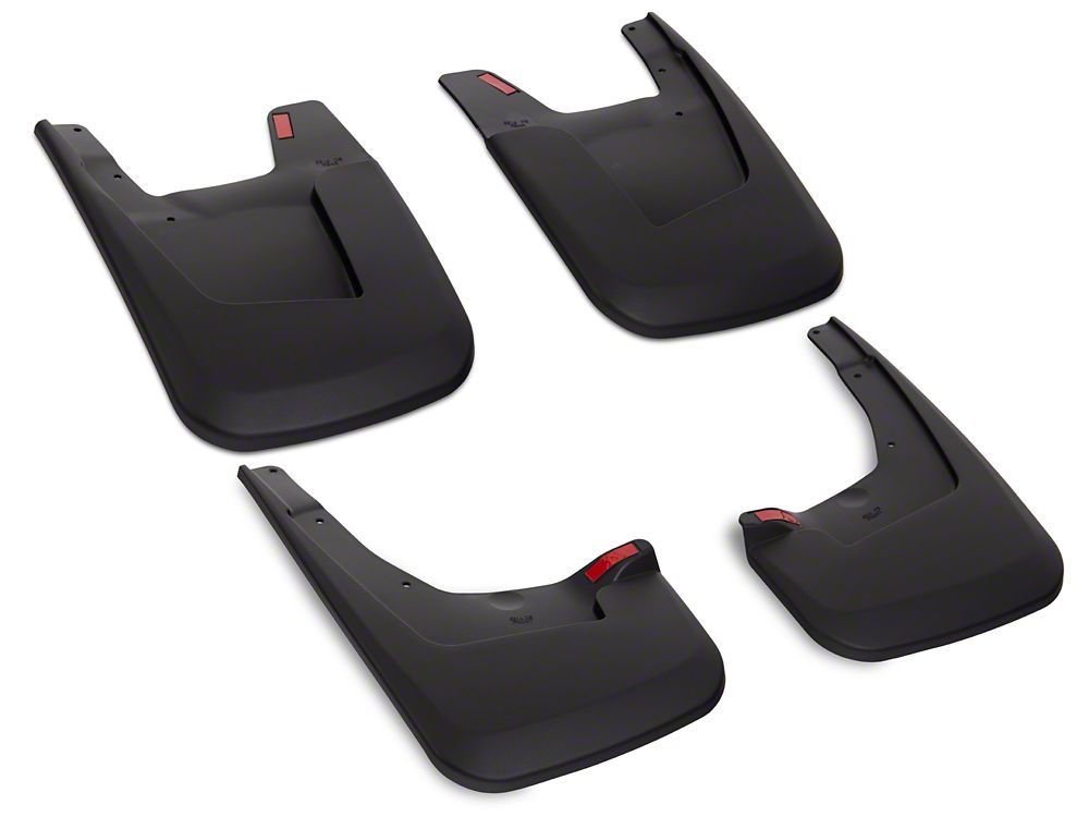 RedRock Molded Mud Guards; Front and Rear (19-25 RAM 1500 w/o OE Fender Flares)