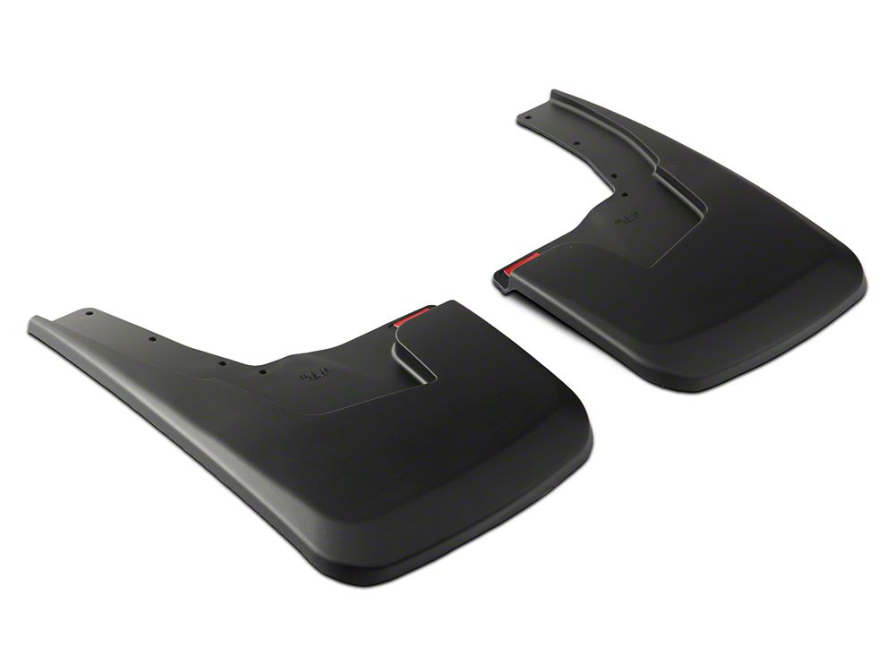 RedRock Molded Mud Guards; Front and Rear (19-24 RAM 1500 w/ OE Fender Flares, Excluding TRX)