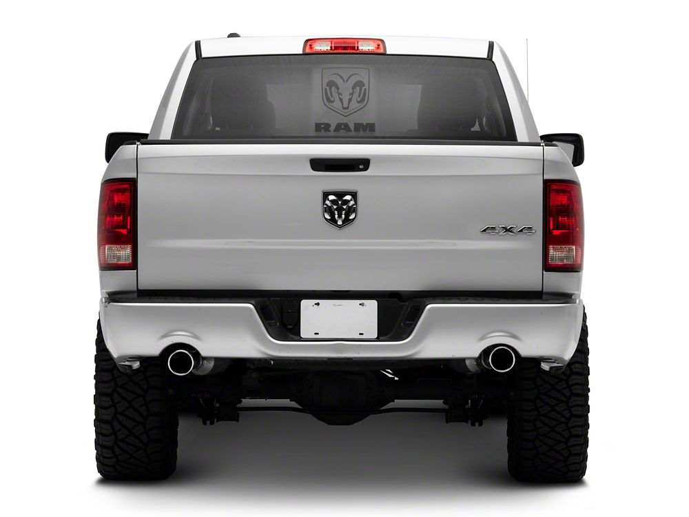 RAM Licensed by RedRock Large RAM Head with Logo; Matte Black (02-18 RAM 1500)