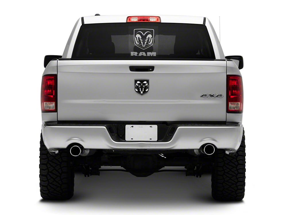 RAM Licensed by RedRock Large RAM Head with Logo; Frosted (02-18 RAM 1500)