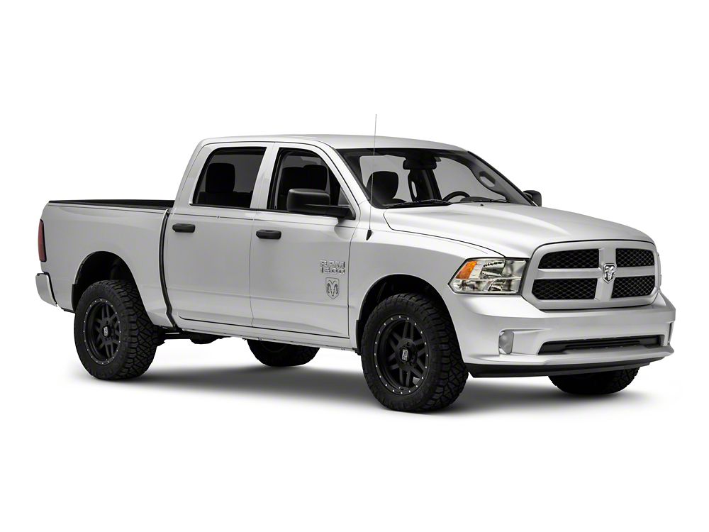 RAM Licensed by RedRock Small RAM Head Logo; Frosted (02-18 RAM 1500)