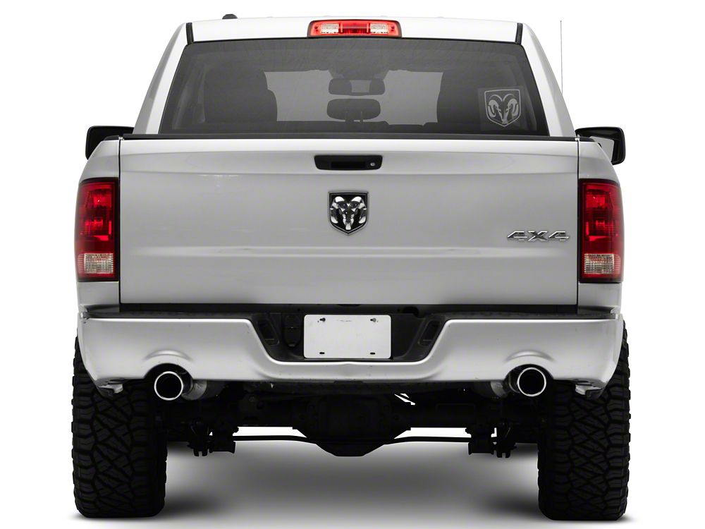 RAM Licensed by RedRock Small RAM Head Logo; Frosted (02-18 RAM 1500)