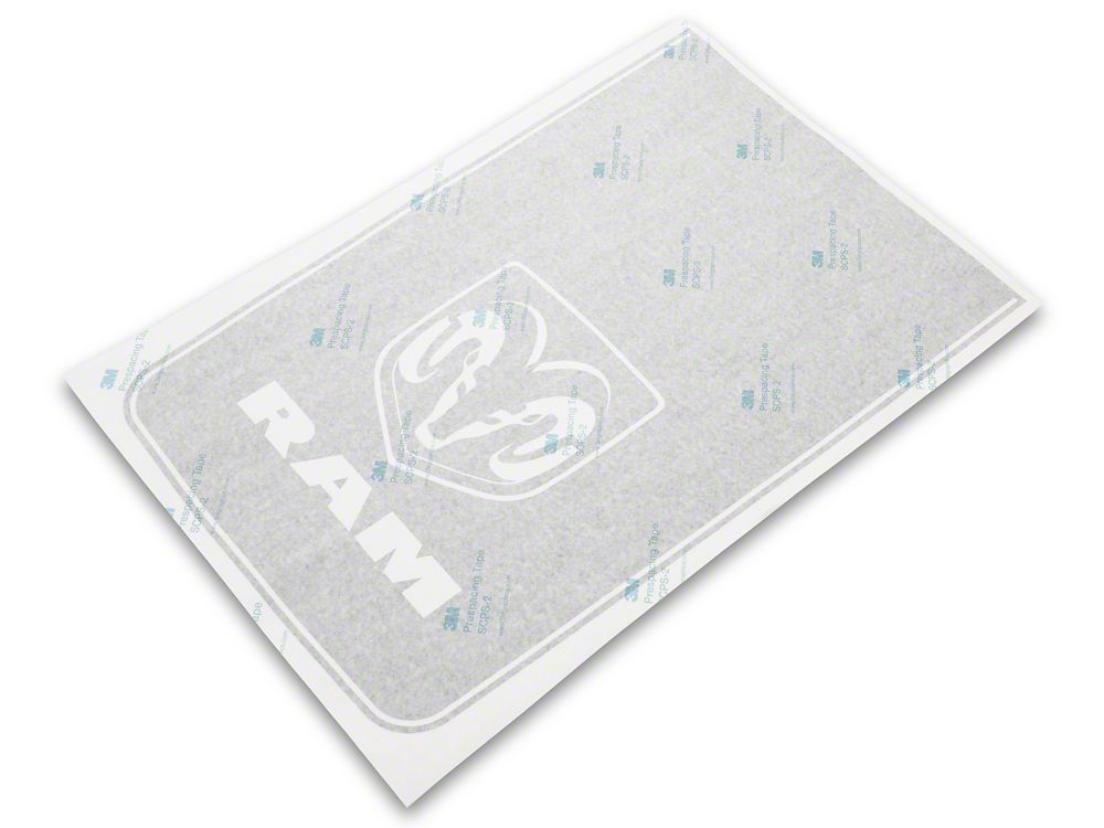 RAM Licensed by RedRock Hood Decal with Logo; Anthracite (09-18 RAM 1500, Excluding Rebel)
