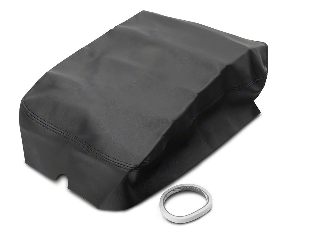 RedRock Center Console Armrest Cover Replacement; Black (02-08 RAM 1500)