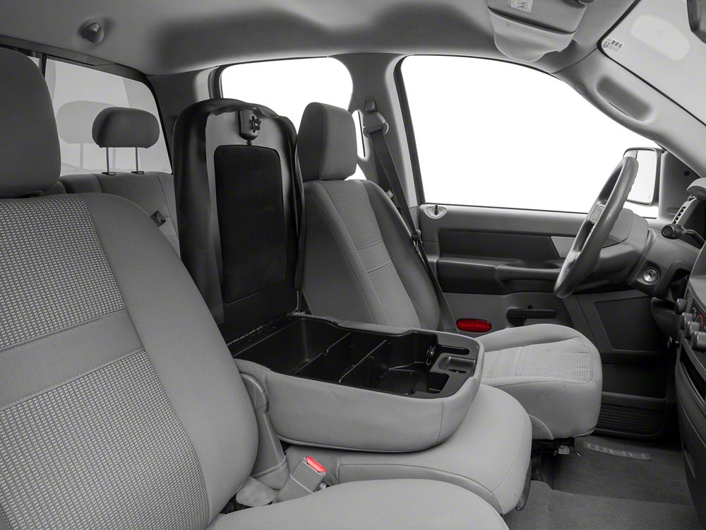 RedRock Center Console Armrest Cover Replacement; Black (02-08 RAM 1500)