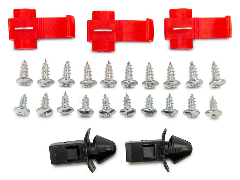 RedRock Replacement Grille Hardware Kit for R111524 Only (13-18 RAM 1500, Excluding Rebel)