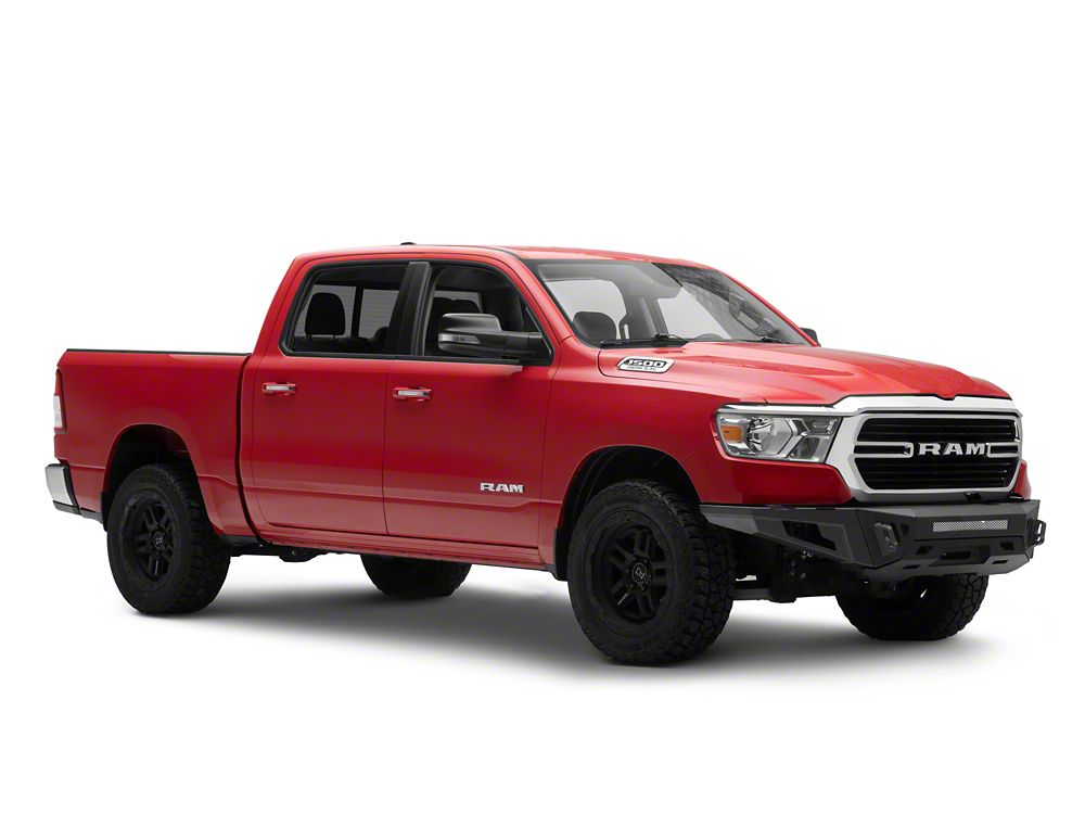 RedRock Pre-Runner HD Modular Winch Mount Front Bumper (19-24 RAM 1500, Excluding Rebel & TRX)