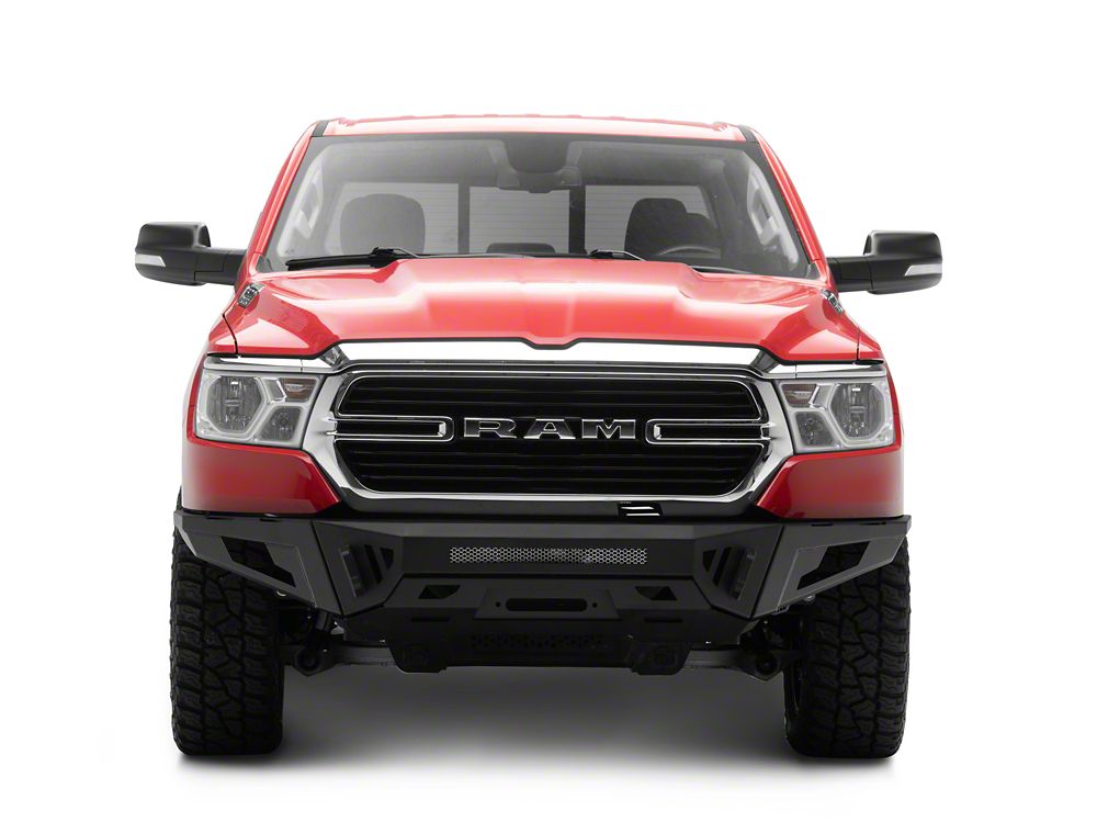RedRock Pre-Runner HD Modular Winch Mount Front Bumper (19-24 RAM 1500, Excluding Rebel & TRX)