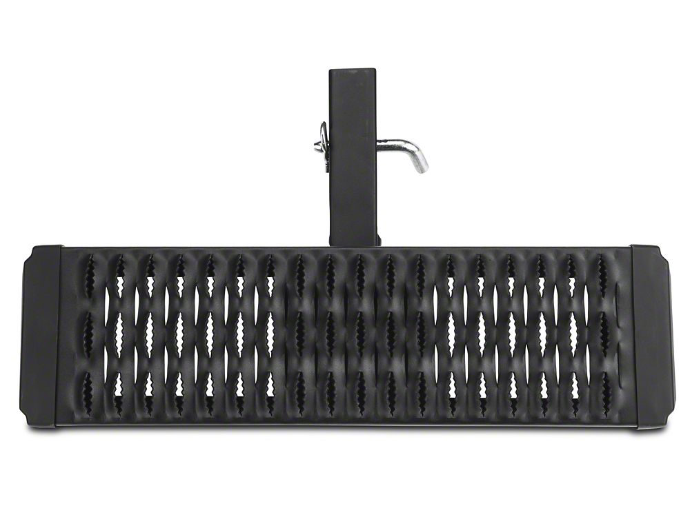 RedRock Aluminum Hitch Step for 2-Inch Receiver; Black (Universal; Some Adaptation May Be Required)