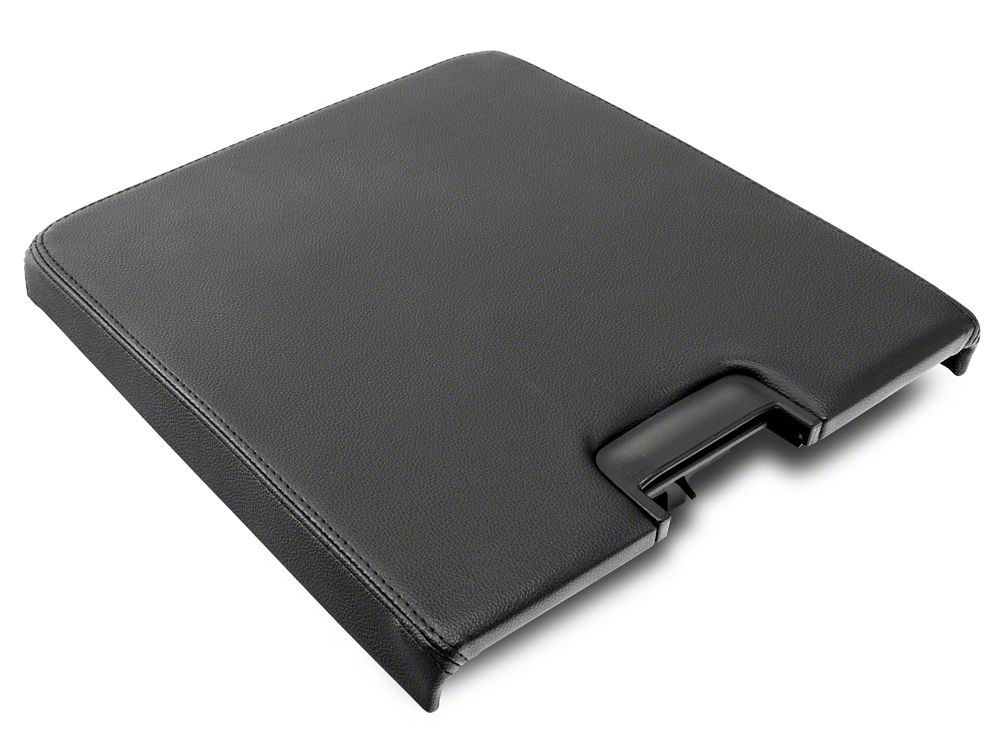 RedRock Alterum Series Center Console Top Lid; Black (07-13 Silverado 1500 w/ Bench Seat)