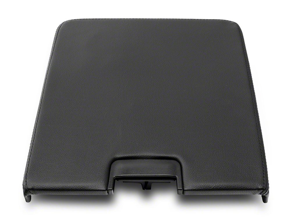 RedRock Alterum Series Center Console Top Lid; Black (07-13 Silverado 1500 w/ Bench Seat)