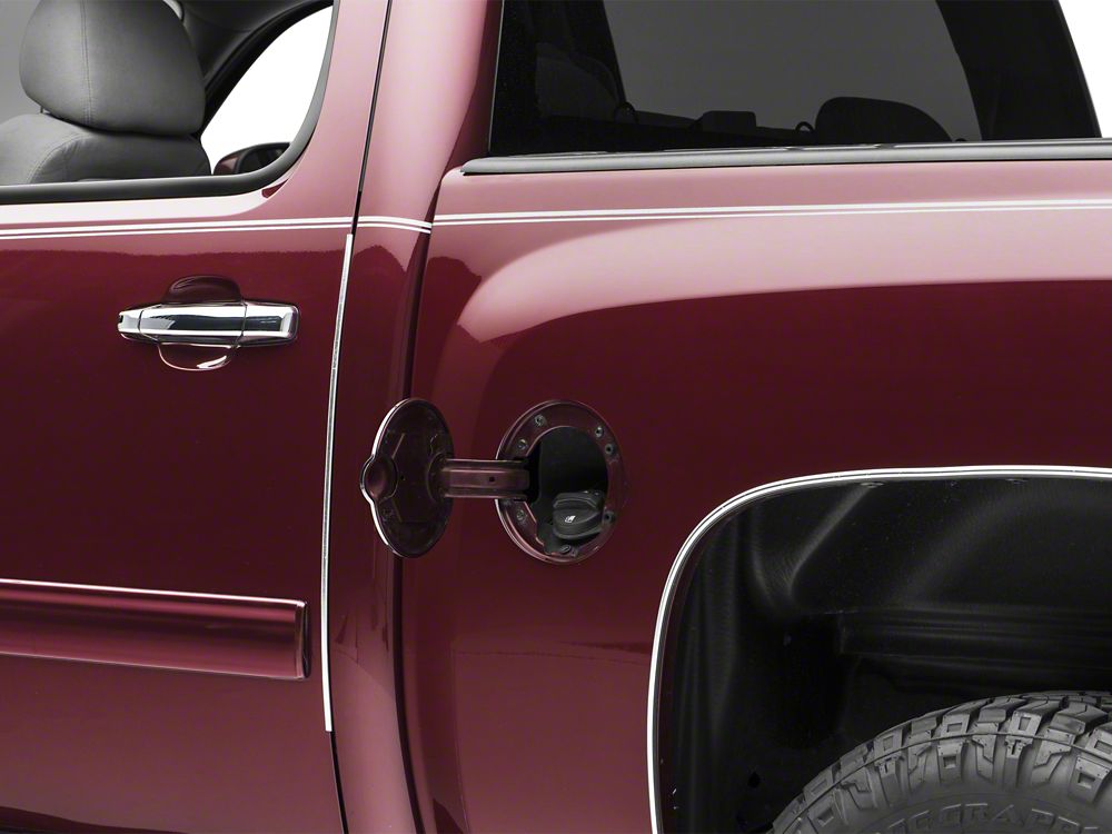 RedRock Fuel Door Cover; Chrome (07-13 Silverado 1500)