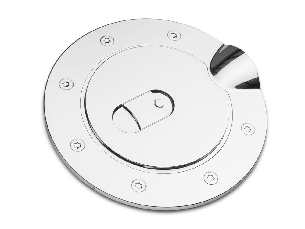 RedRock Fuel Door Cover; Chrome (07-13 Silverado 1500)
