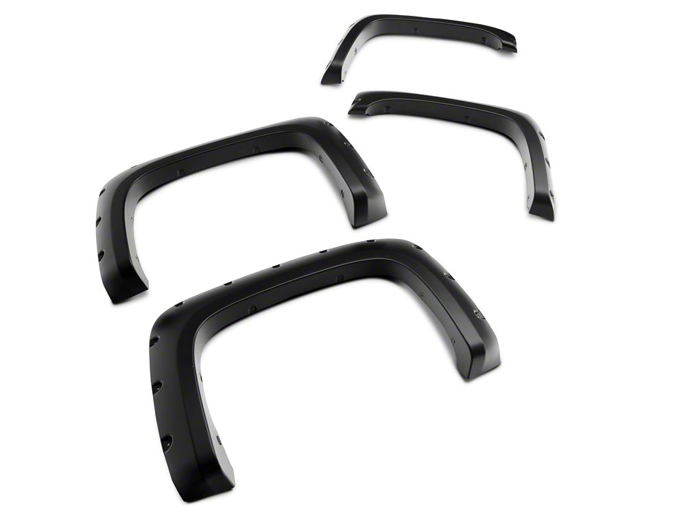 RedRock Pocket Style Fender Flares (07-13 Silverado 1500, Excluding Classic Models)