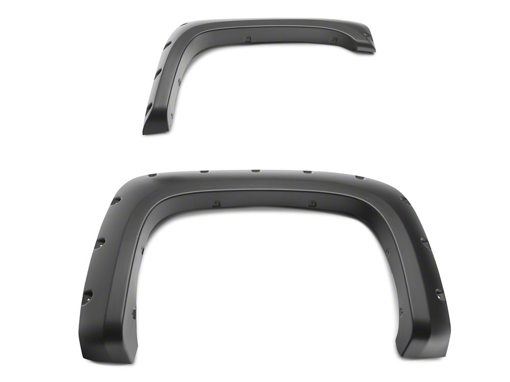 RedRock Pocket Style Fender Flares (07-13 Silverado 1500, Excluding Classic Models)