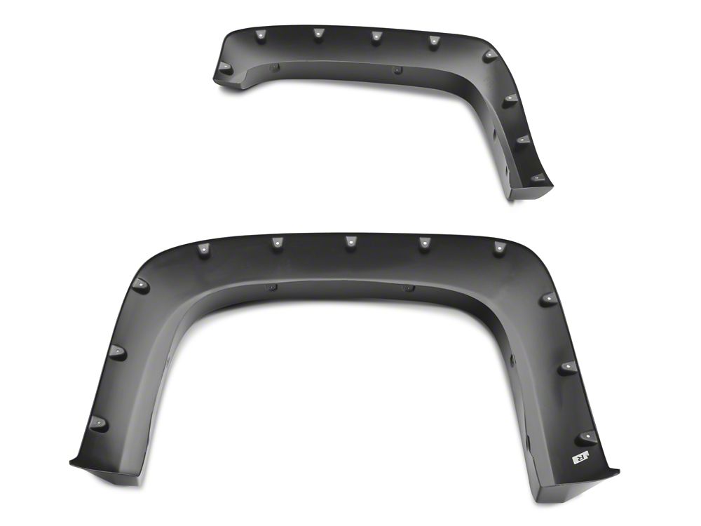 RedRock Pocket Style Fender Flares (07-13 Silverado 1500, Excluding Classic Models)
