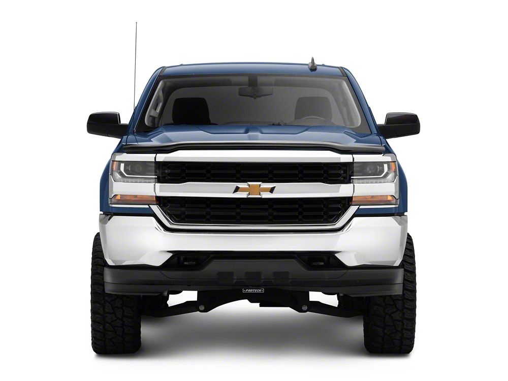 RedRock Bug Hood Deflector; Smoked (16-18 Silverado 1500)