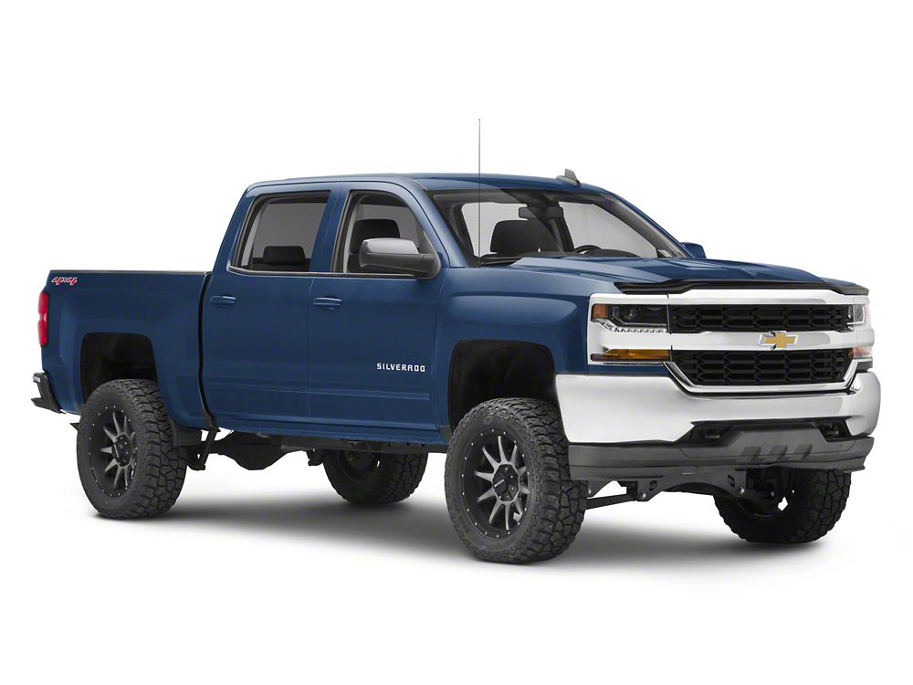 RedRock Bug Hood Deflector; Smoked (16-18 Silverado 1500)