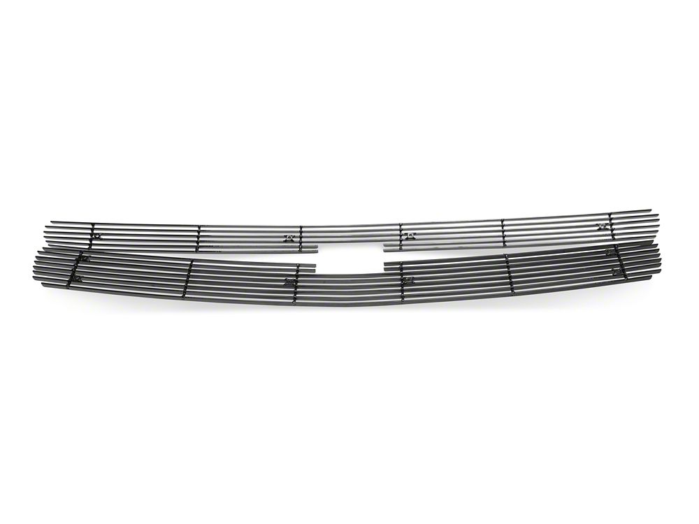 RedRock Upper Overlay Grille; Black (07-13 Silverado 1500)
