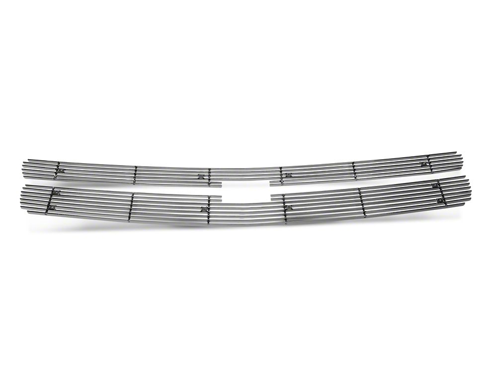 RedRock Upper Overlay Grille; Polished (07-13 Silverado 1500)
