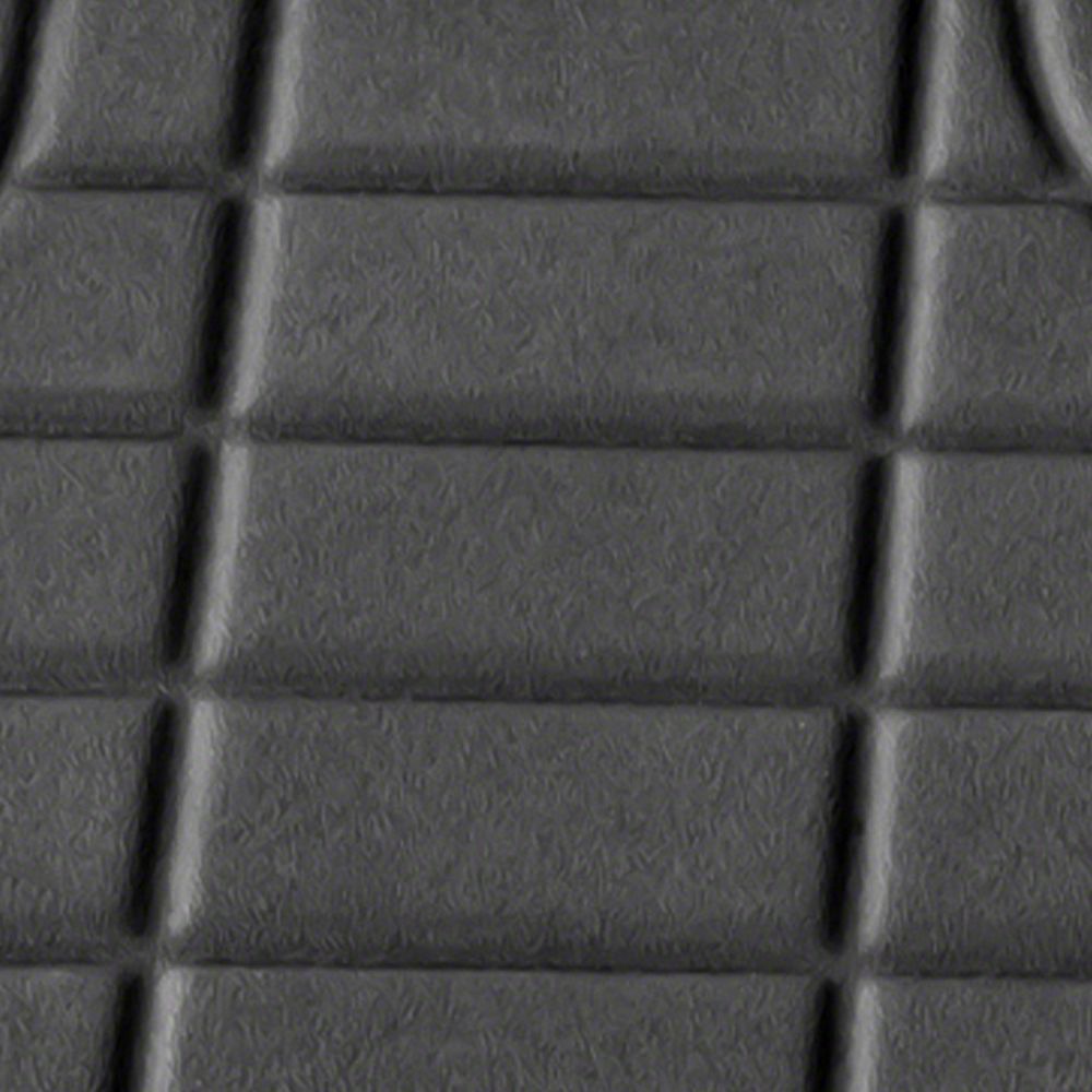 RedRock Sure-Fit Front and Second Row Floor Liners; Black (14-18 Sierra 1500 Crew Cab)