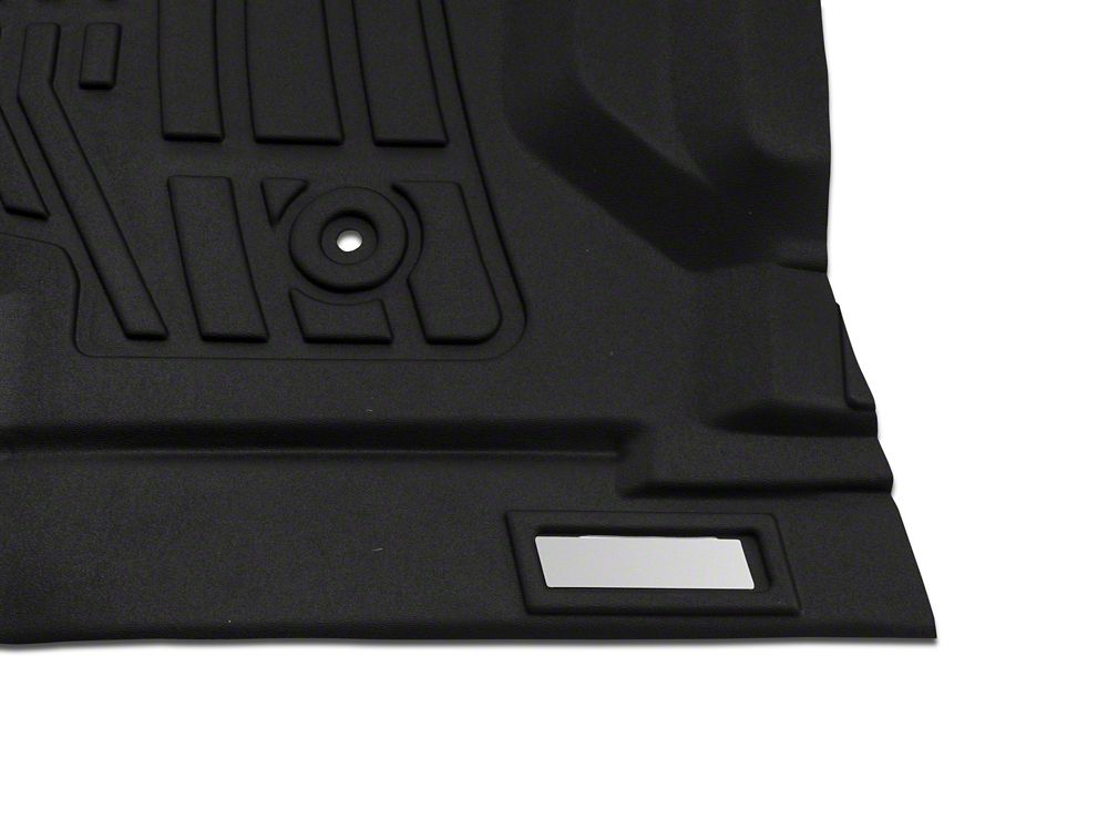 RedRock Sure-Fit Front Floor Liners; Black (14-18 Silverado 1500)