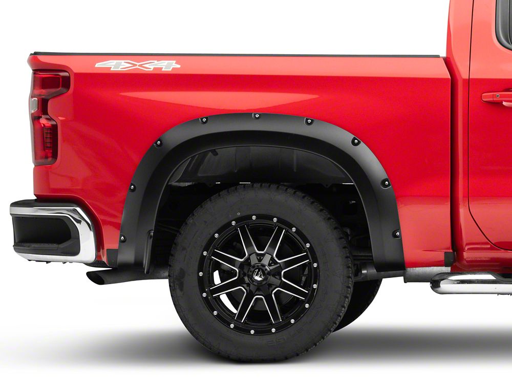 RedRock Pocket Style Fender Flares (19-21 Silverado 1500)