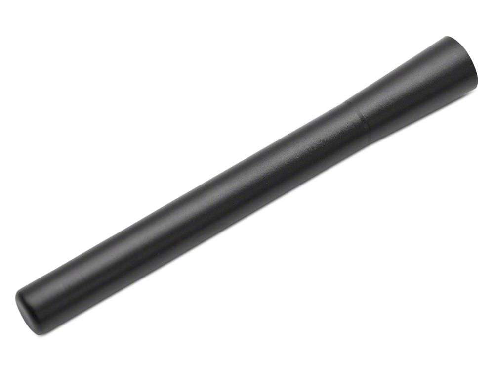 RedRock Short Billet Black Antenna; 5-Inch (99-25 Silverado 1500)
