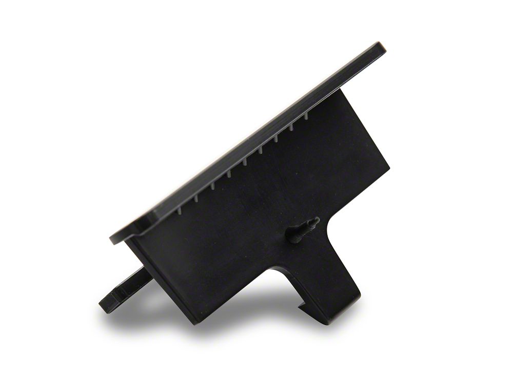 RedRock Replacement Leather Center Console Cover Only; Black (07-13 Silverado 1500)