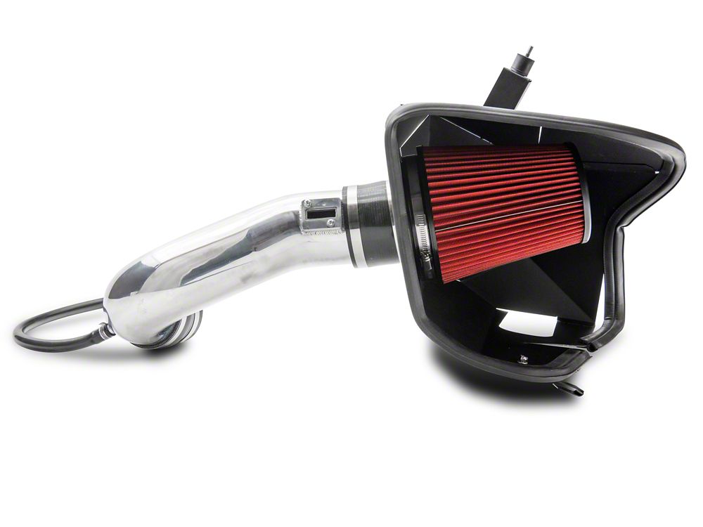 RedRock Cold Air Intake; Polished (19-25 5.3L, 6.2L Silverado 1500)