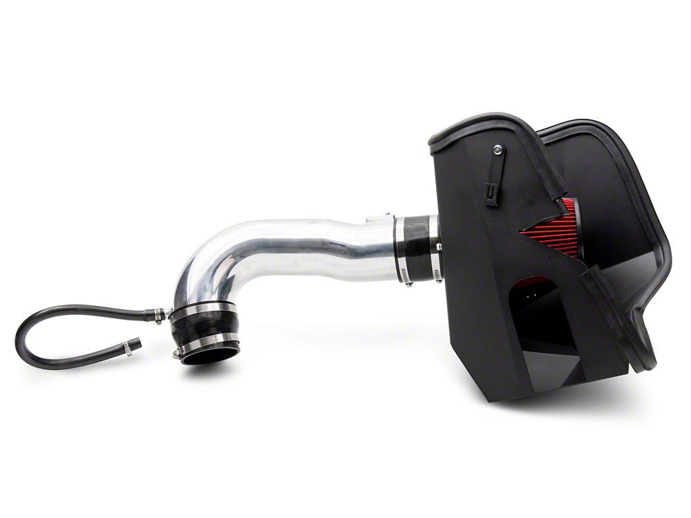 RedRock Cold Air Intake; Polished (19-25 5.3L, 6.2L Silverado 1500)