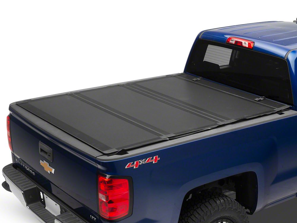 RedRock Low Profile Hard Tri-Fold Tonneau Cover (14-18 Silverado 1500 w/ 6.50-Foot Standard Box)