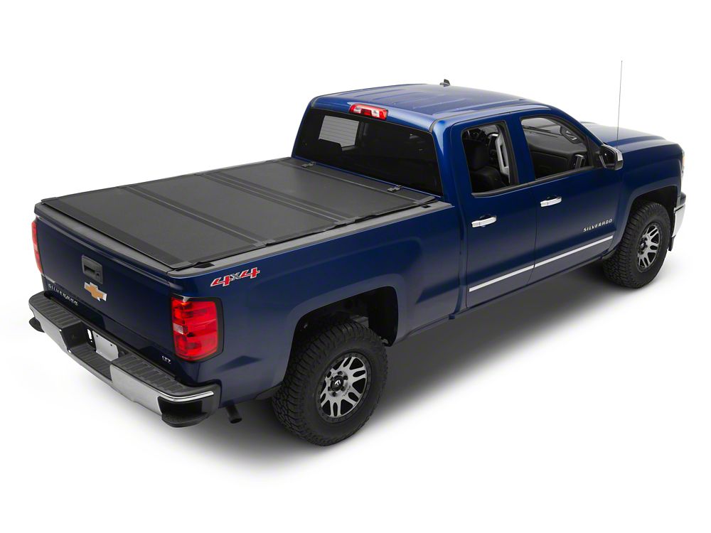RedRock Low Profile Hard Tri-Fold Tonneau Cover (14-18 Silverado 1500 w/ 6.50-Foot Standard Box)