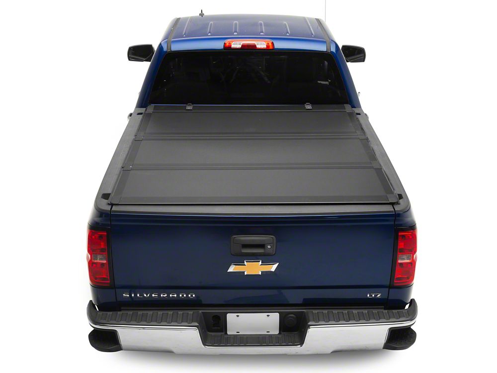 RedRock Low Profile Hard Tri-Fold Tonneau Cover (14-18 Silverado 1500 w/ 6.50-Foot Standard Box)