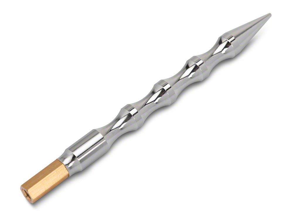 RedRock Billet Antenna; 6-Inch; Polished (07-25 Silverado 1500)