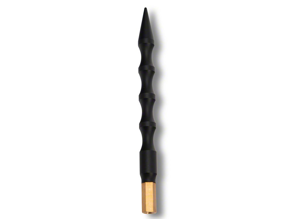 RedRock Billet Antenna; 6-Inch; Black (07-25 Silverado 1500)