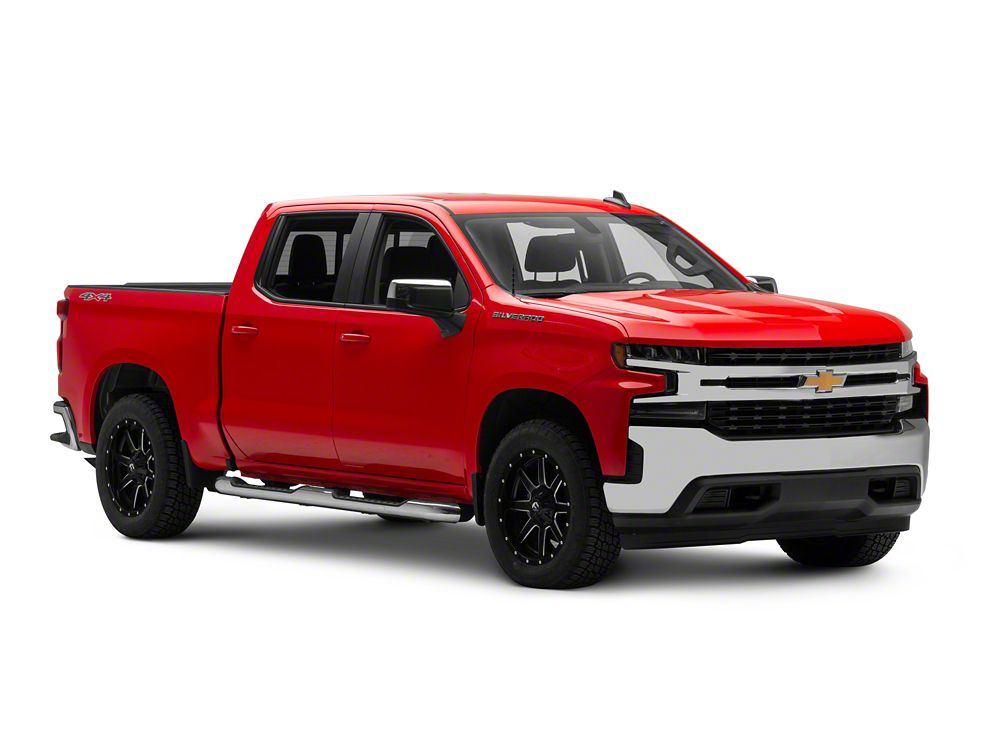 RedRock Billet Antenna; 6-Inch; Black (07-25 Silverado 1500)