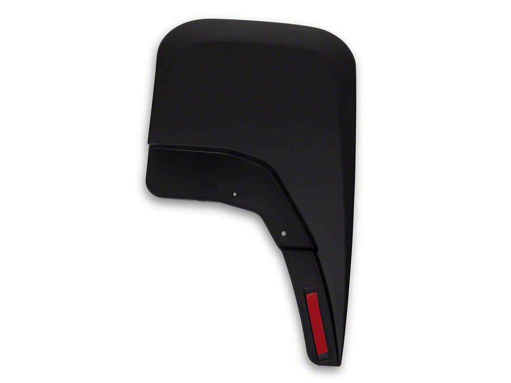 RedRock Molded Mud Guards; Front and Rear (14-18 Silverado 1500 w/o OE Fender Flares)