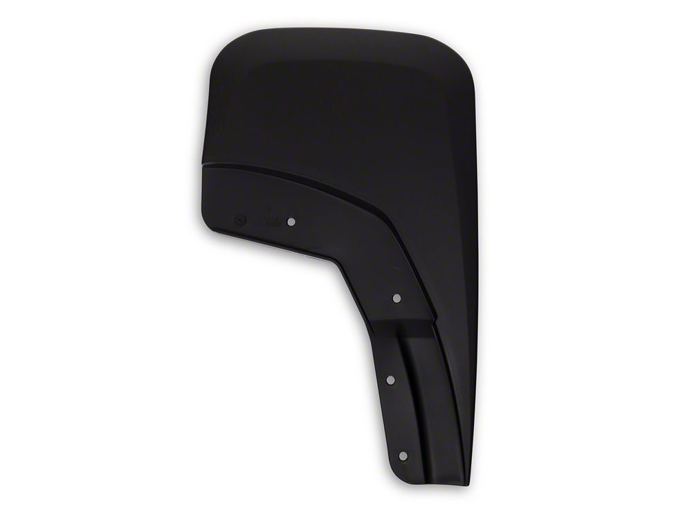 RedRock Molded Mud Guards; Front and Rear (14-18 Silverado 1500 w/o OE Fender Flares)