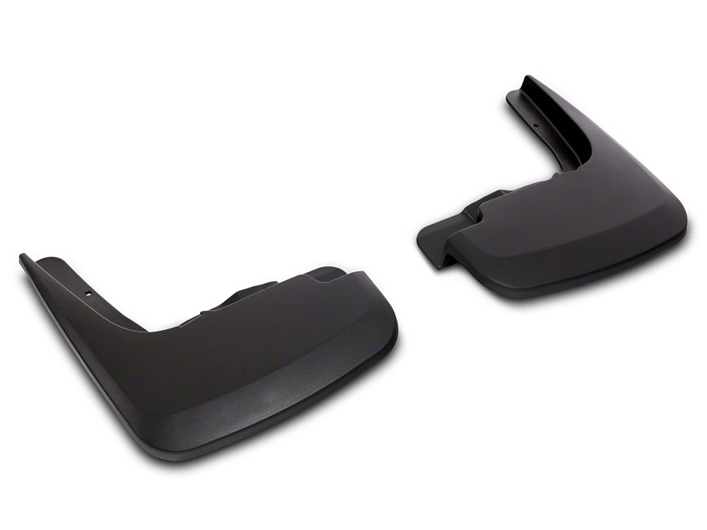 RedRock Molded Mud Guards; Front and Rear (19-25 Silverado 1500 w/o Factory Fender Flares)