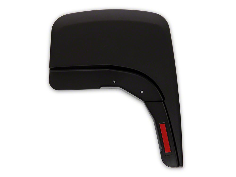 RedRock Molded Mud Guards; Front and Rear (19-25 Silverado 1500 w/o Factory Fender Flares)