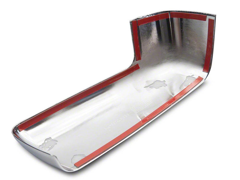 RedRock Standard Mirror Covers; Chrome (19-25 Silverado 1500)
