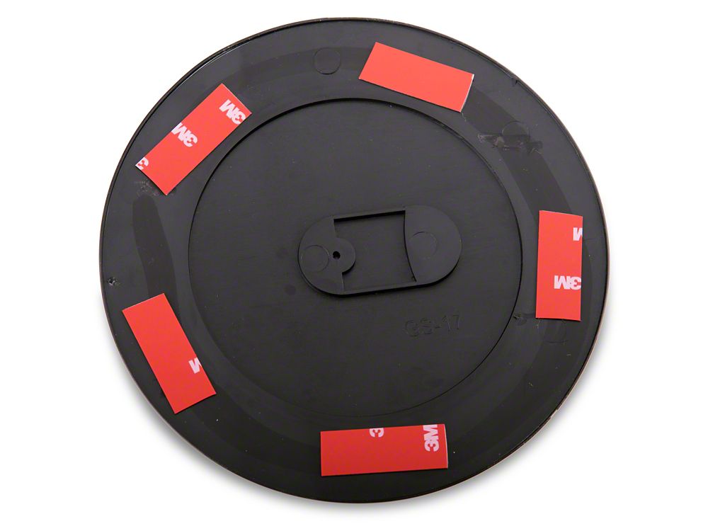 RedRock Fuel Door Cover; Gloss Black (99-06 Silverado 1500 Fleetside)
