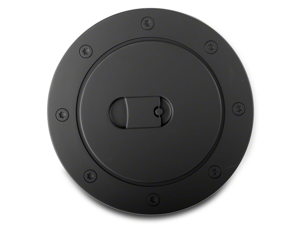 RedRock Fuel Door Cover; Matte Black (99-06 Silverado 1500 Fleetside)