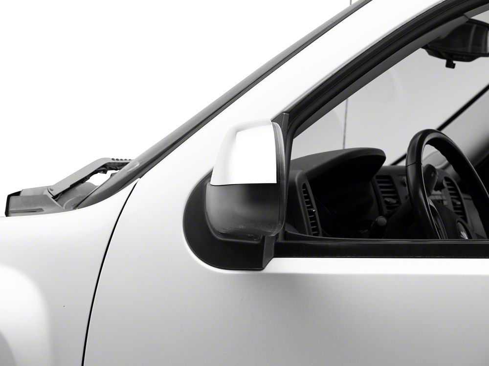 RedRock Mirror Covers; Chrome (07-13 Silverado 1500)