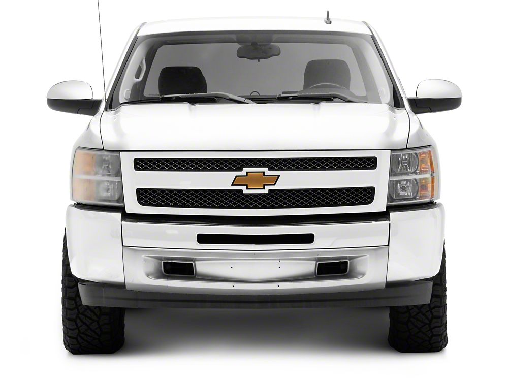 RedRock Mirror Covers; Chrome (07-13 Silverado 1500)