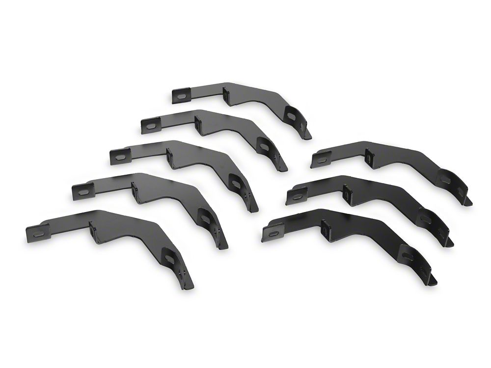 RedRock Replacement Side Step Bar Hardware Kit for S112197 Only (19-25 Silverado 1500 Crew Cab)
