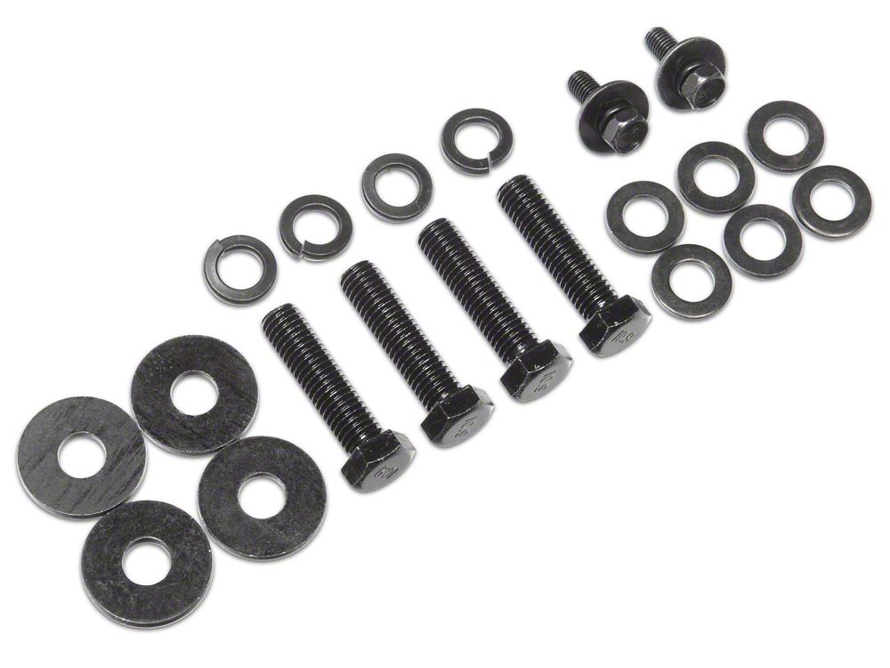 RedRock Replacement Side Step Bar Hardware Kit for S112321 Only (19-25 Silverado 1500 Crew Cab)