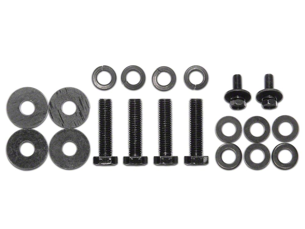 RedRock Replacement Side Step Bar Hardware Kit for S112321 Only (19-25 Silverado 1500 Crew Cab)